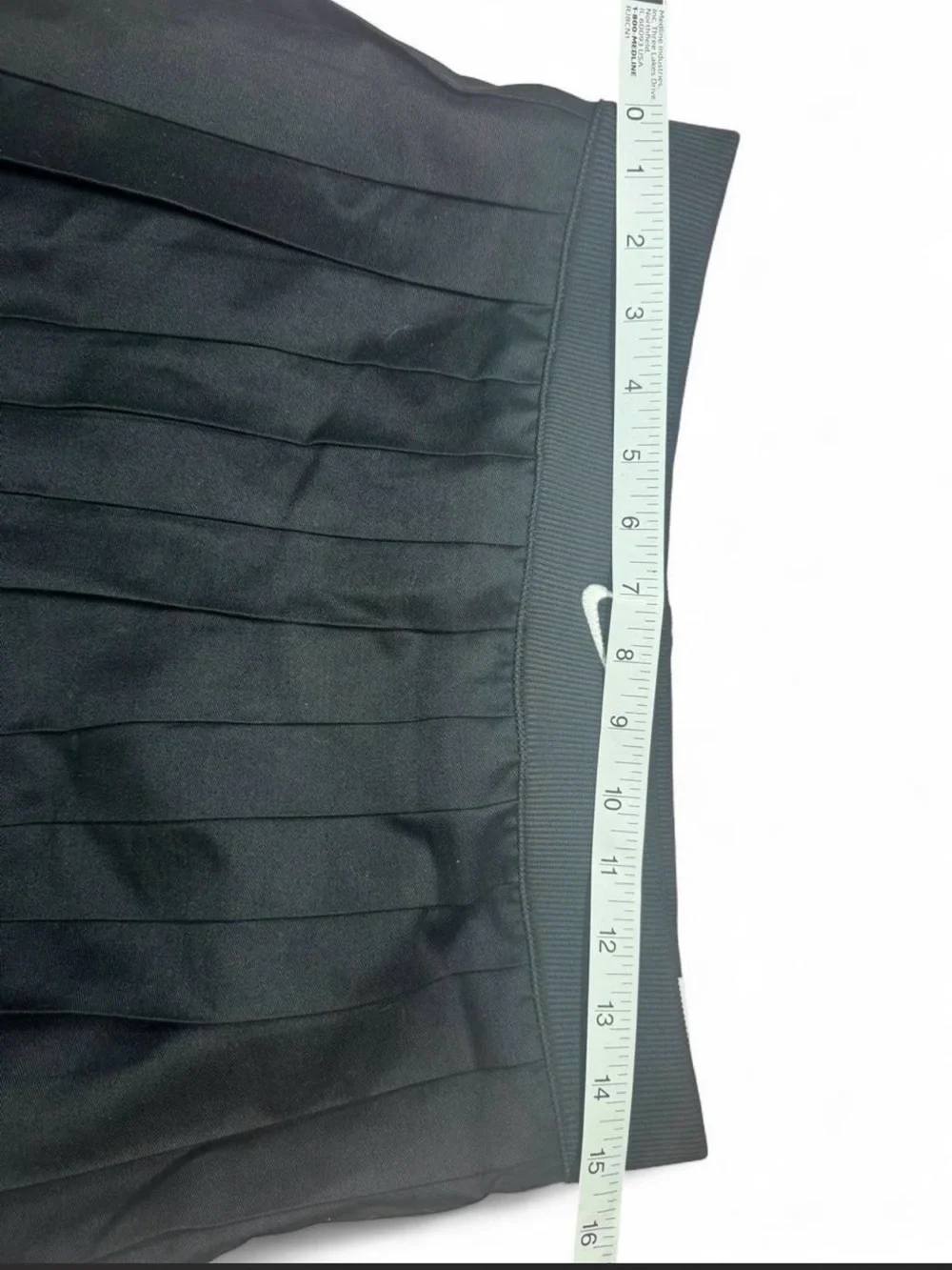 Nike Black Pleated Skater Mini Skirt